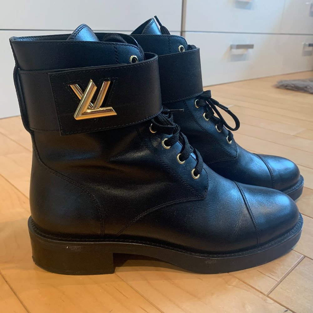 louis vuitton wonderland ranger boots (size 40)